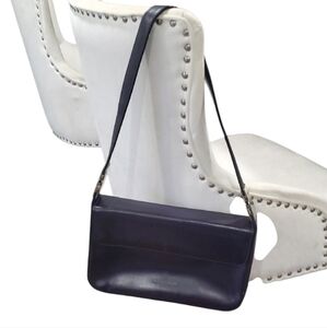 Vintage Kesslord Paris  Elegant Purple  Crescent Shoulder Bag